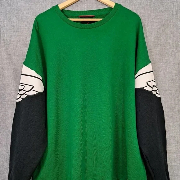 Jordan Shirts Air Jordan Wings Classics Green Crewneck
